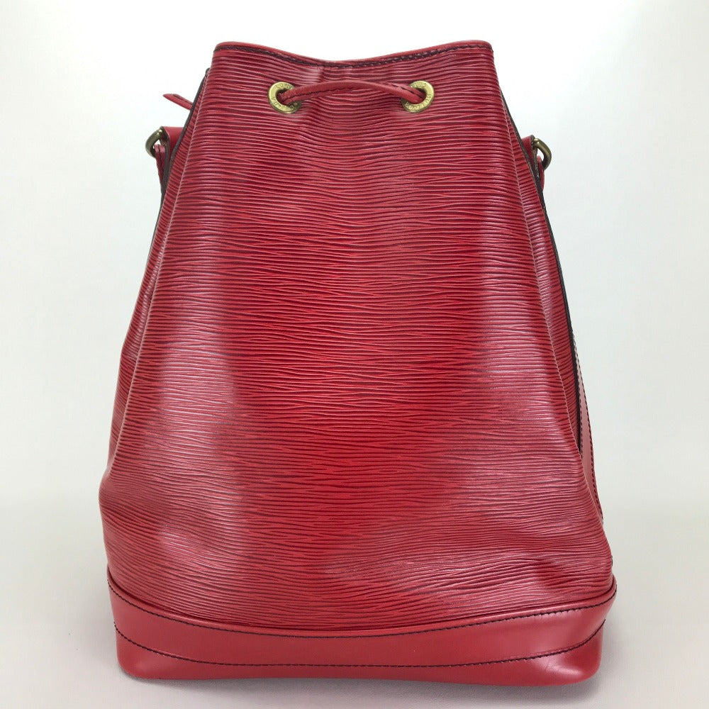 LOUIS VUITTON Shoulder Bag M44007 Epi Leather Red Epi Noe Women Used Authentic