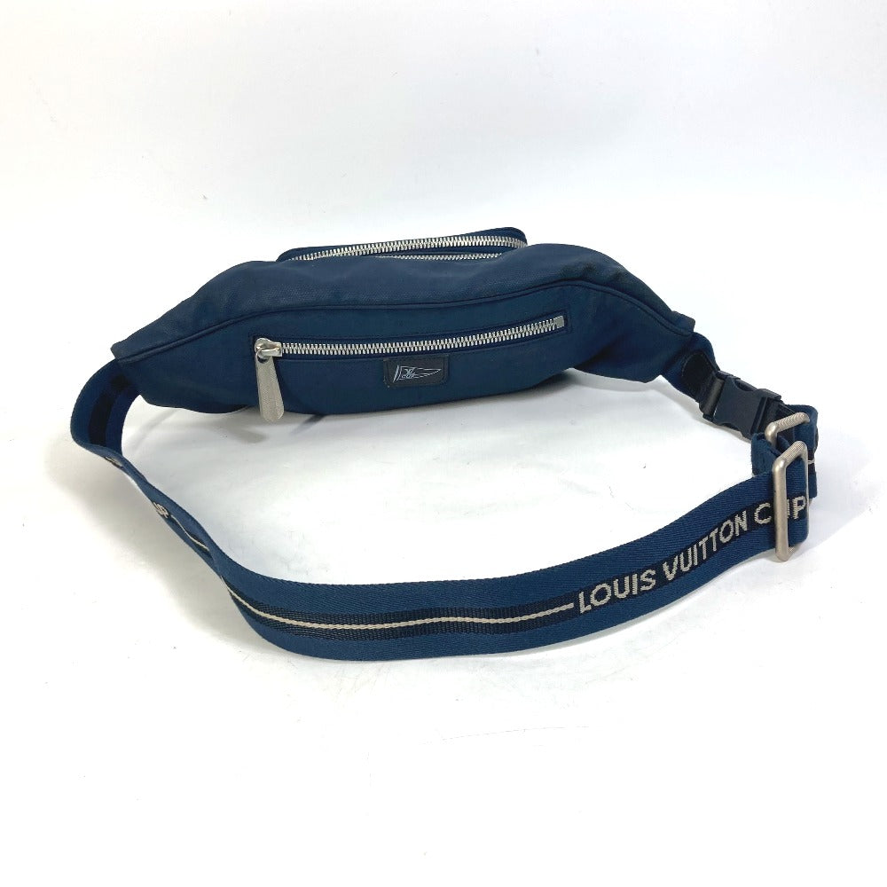 LOUIS VUITTON Sling bag M80706 Nylon canvas blue LV cup Mizenu