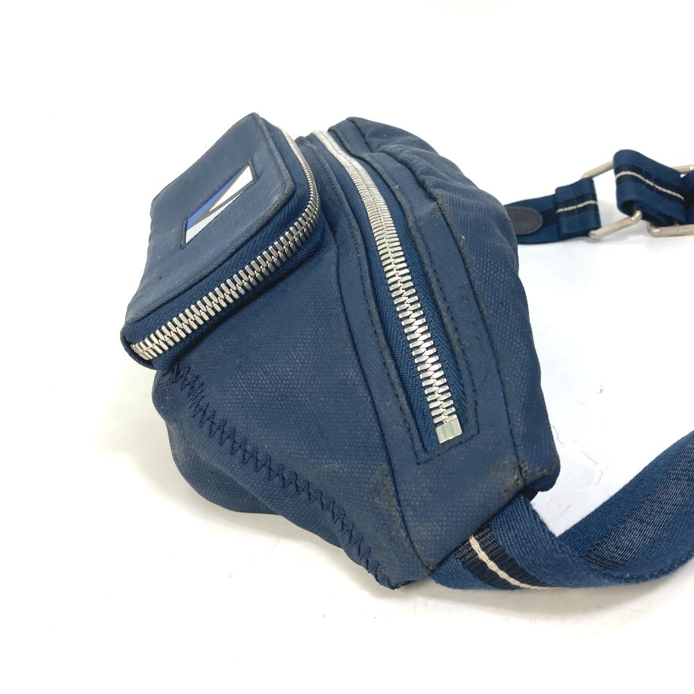 LOUIS VUITTON Sling bag M80706 Nylon canvas blue LV cup Mizenu