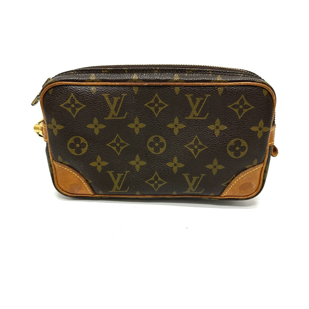 LOUIS VUITTON business bag M51827 Monogram canvas Brown Marly Dragonne PM