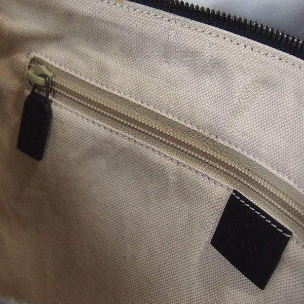 GUCCI Clutch bag Canvas, leather gray Leopard print