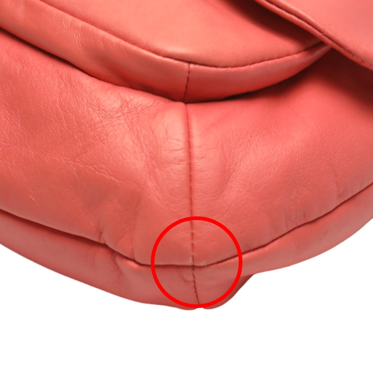 COACH Shoulder Bag 16931 leather pink 2WAYShoulder Bag leather hippie Christine Women Used Authentic