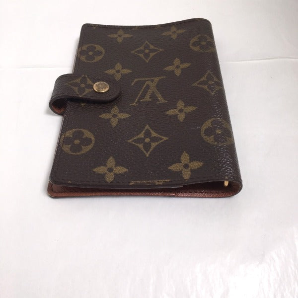 LOUIS VUITTON Notebook cover R20005 Monogram canvas Brown Monogram Agenda PM