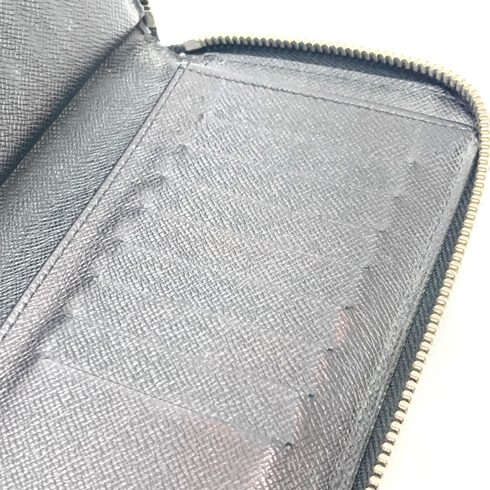 LOUIS VUITTON Long Wallet Purse N63095 Damier Grafitto Canvas black Zippy Wallet Vertical