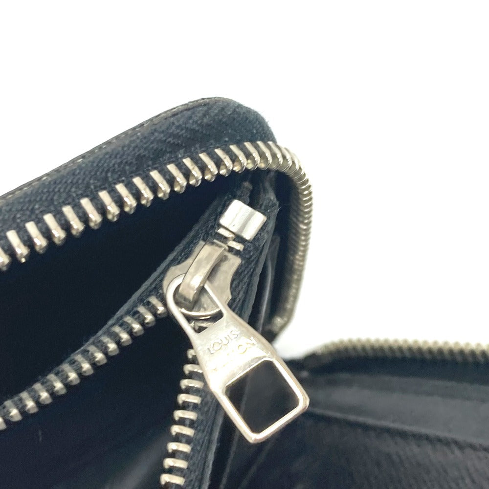 LOUIS VUITTON Long Wallet Purse N63095 Damier Grafitto Canvas black Zippy Wallet Vertical