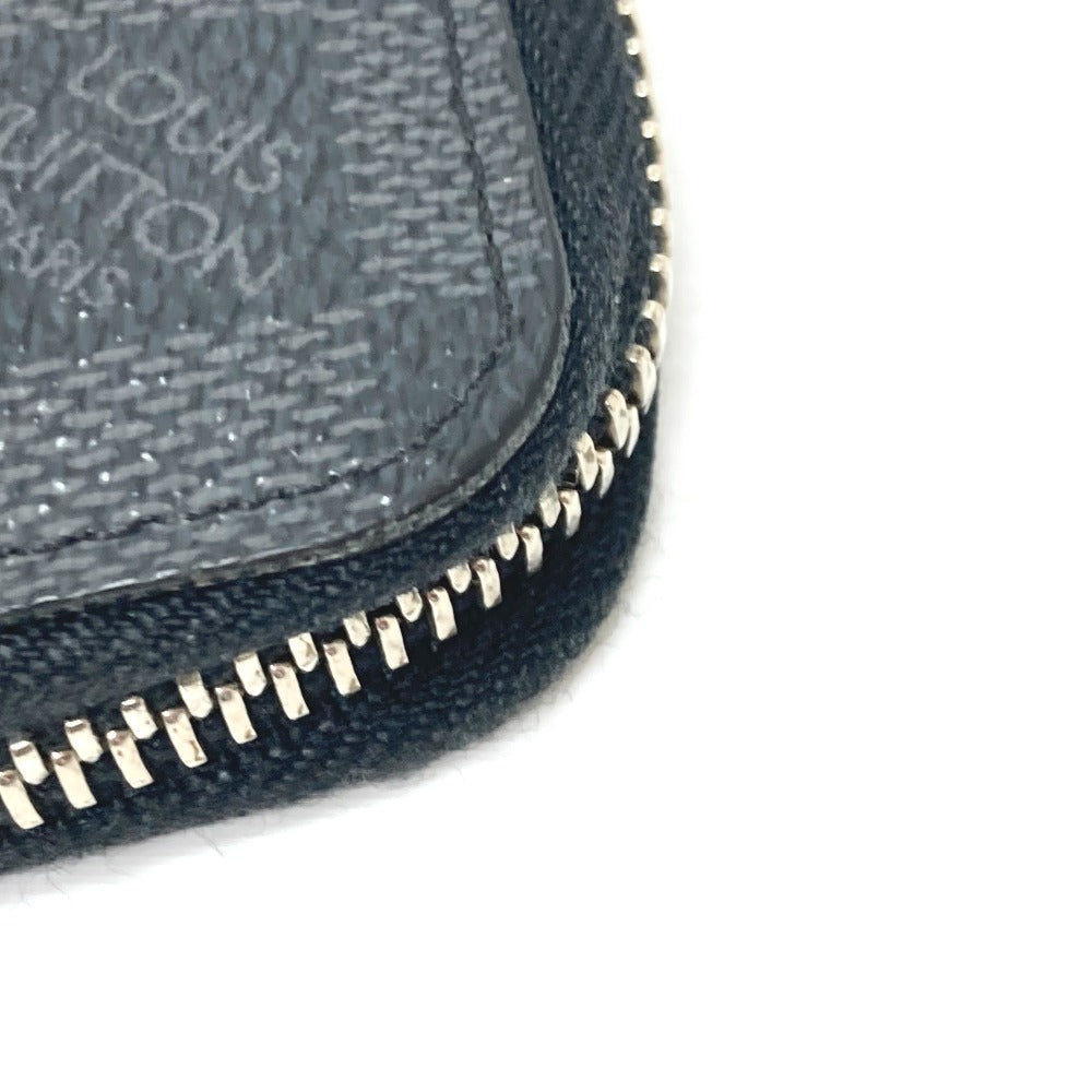 LOUIS VUITTON Long Wallet Purse N63095 Damier Grafitto Canvas black Zippy Wallet Vertical