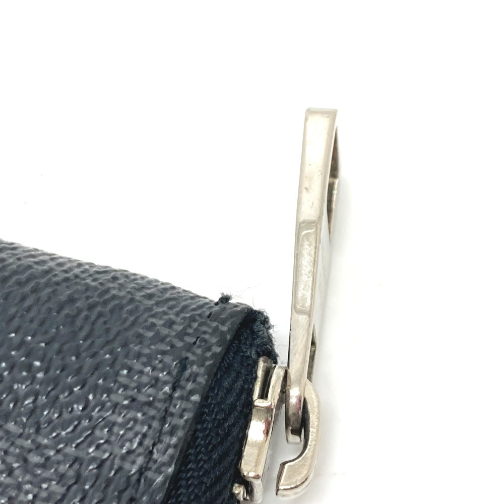 LOUIS VUITTON Long Wallet Purse N63095 Damier Grafitto Canvas black Zippy Wallet Vertical