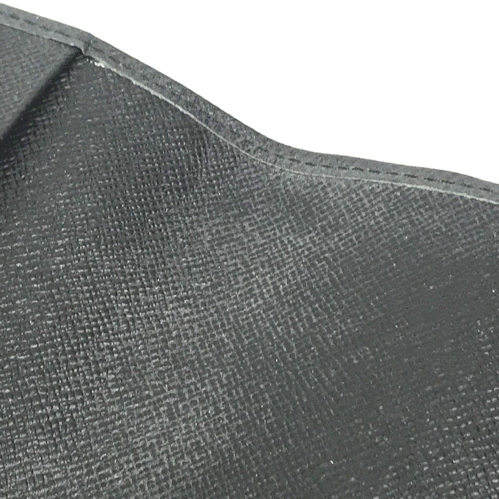 LOUIS VUITTON Note cover R20409 Taiga Leather black Taiga Agenda Bureau
