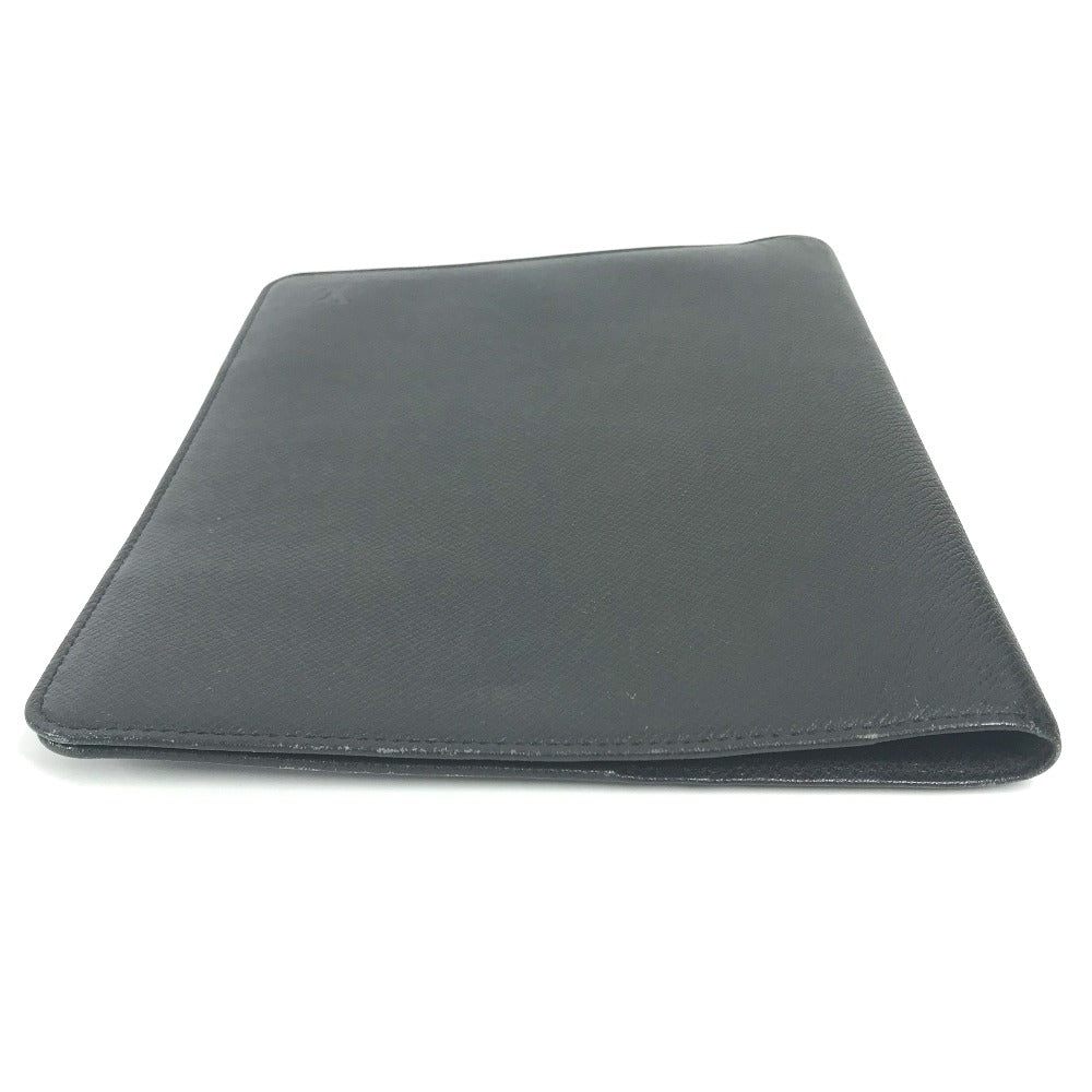 LOUIS VUITTON Note cover R20409 Taiga Leather black Taiga Agenda Bureau