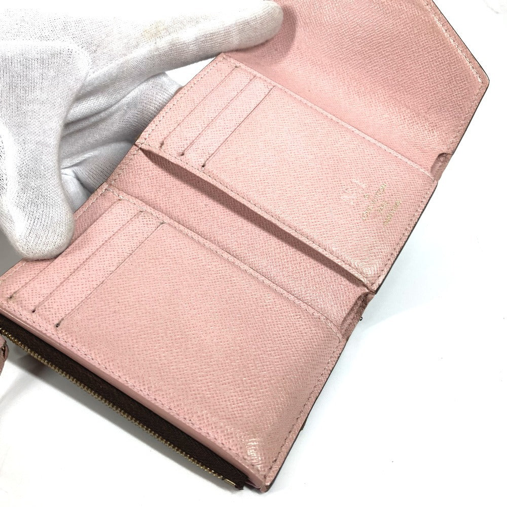 LOUIS VUITTON Trifold wallet M62360 Monogram canvas Brown Monogram Portefeuille Victorine