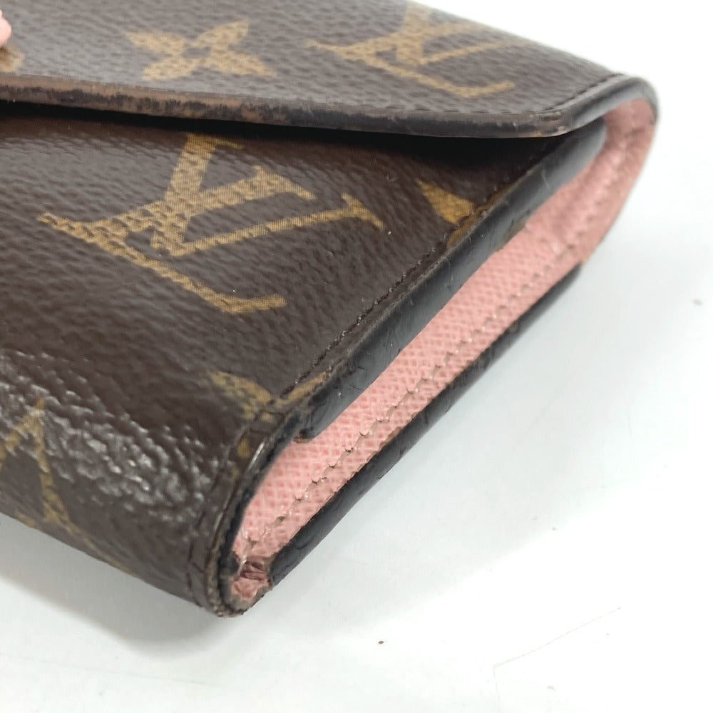 LOUIS VUITTON Trifold wallet M62360 Monogram canvas Brown Monogram Portefeuille Victorine