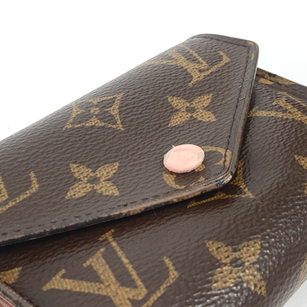 LOUIS VUITTON Trifold wallet M62360 Monogram canvas Brown Monogram Portefeuille Victorine