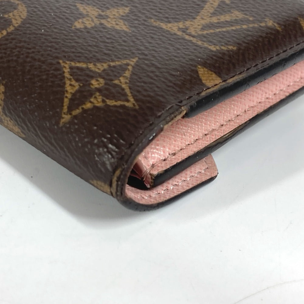 LOUIS VUITTON Trifold wallet M62360 Monogram canvas Brown Monogram Portefeuille Victorine