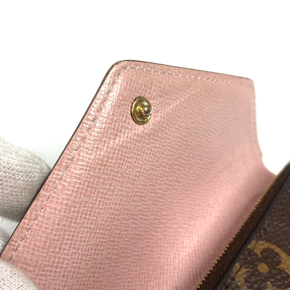 LOUIS VUITTON Trifold wallet M62360 Monogram canvas Brown Monogram Portefeuille Victorine