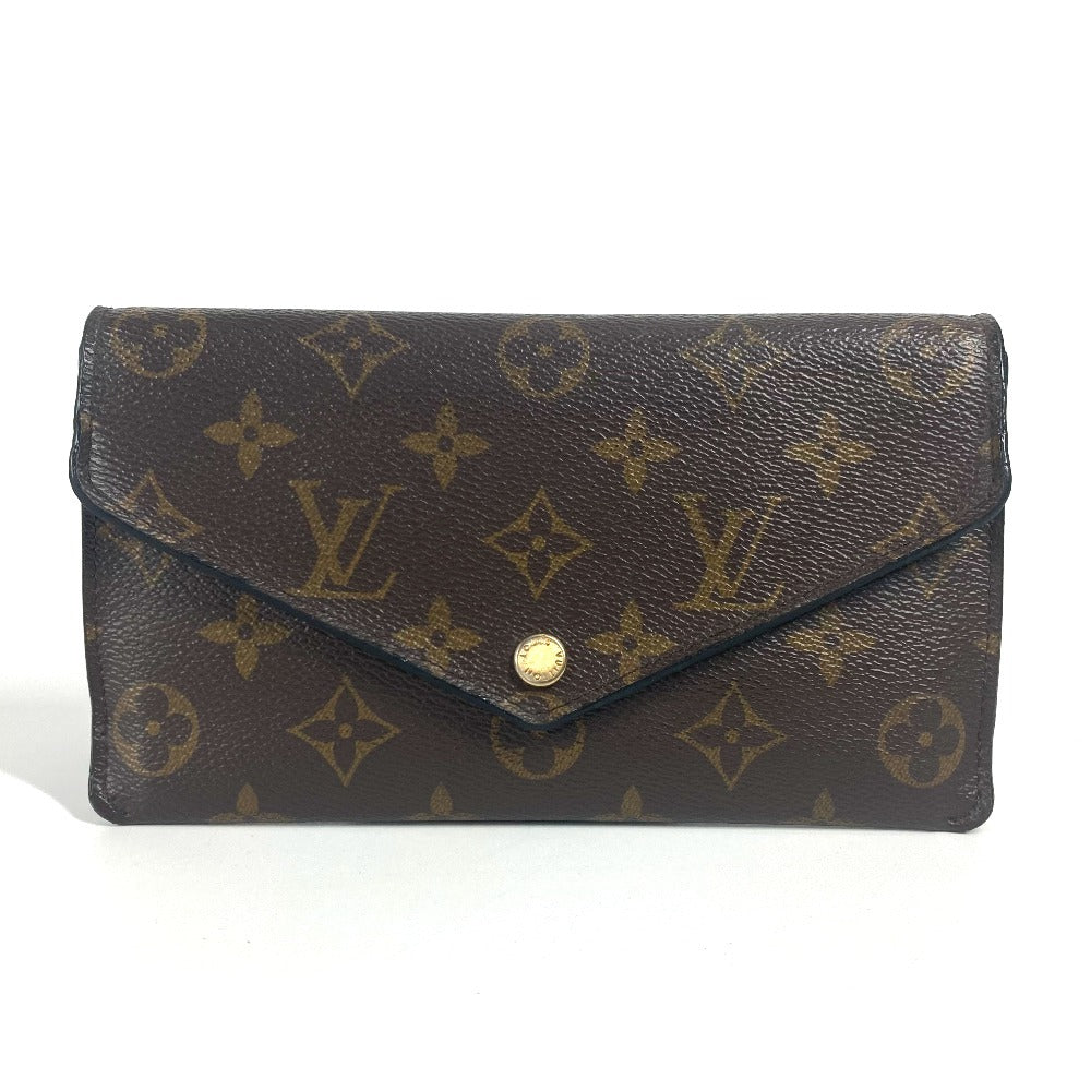 LOUIS VUITTON Long Wallet Purse M62155 Monogram canvas Brown Monogram Portefeuille Jeanne
