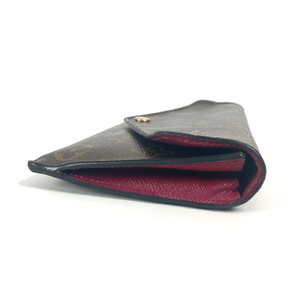 LOUIS VUITTON Long Wallet Purse M62155 Monogram canvas Brown Monogram Portefeuille Jeanne