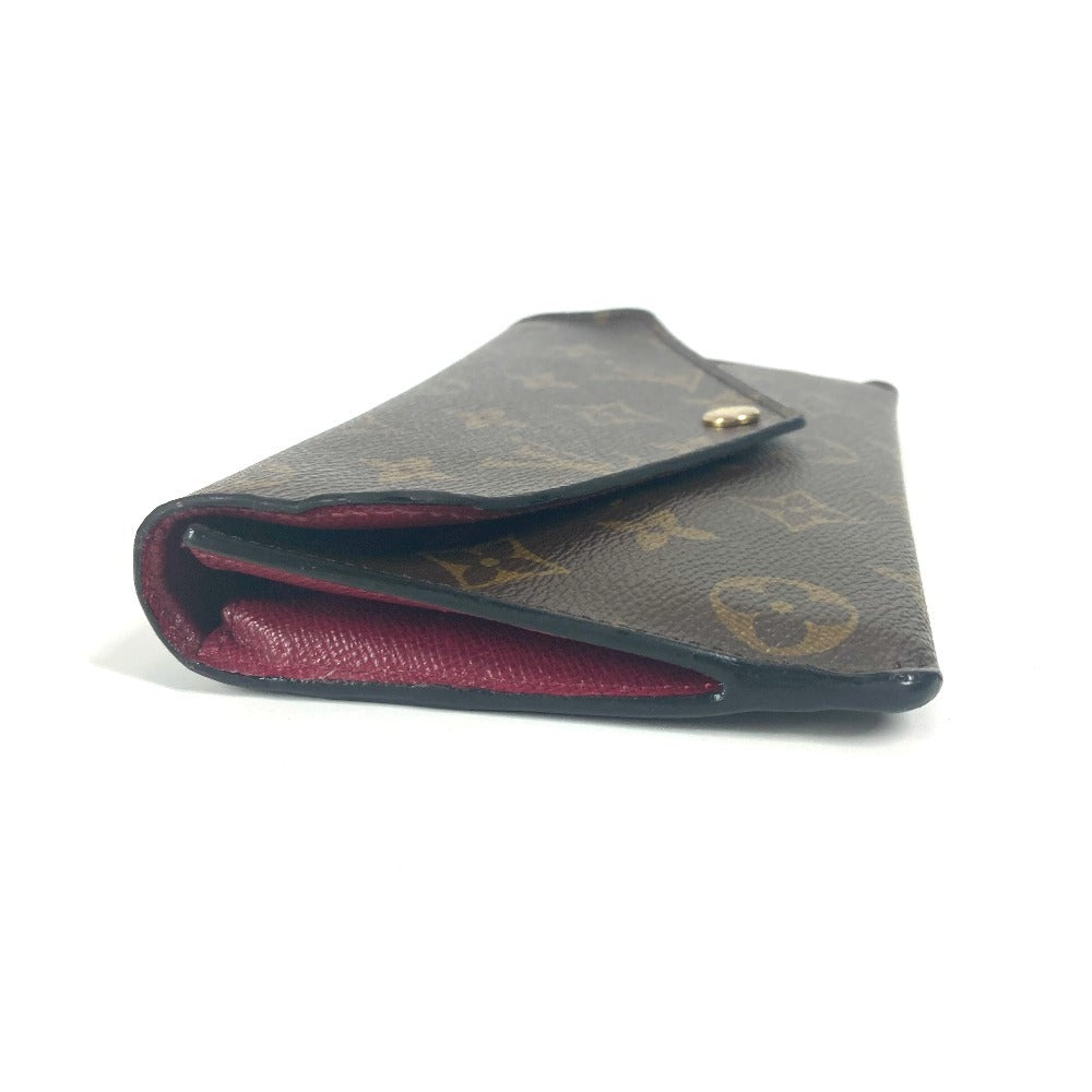 LOUIS VUITTON Long Wallet Purse M62155 Monogram canvas Brown Monogram Portefeuille Jeanne