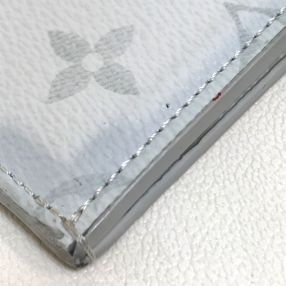 LOUIS VUITTON Clutch bag M61745 Monogram canvas Gray x red x navy Monogram white Pochette Jules PM