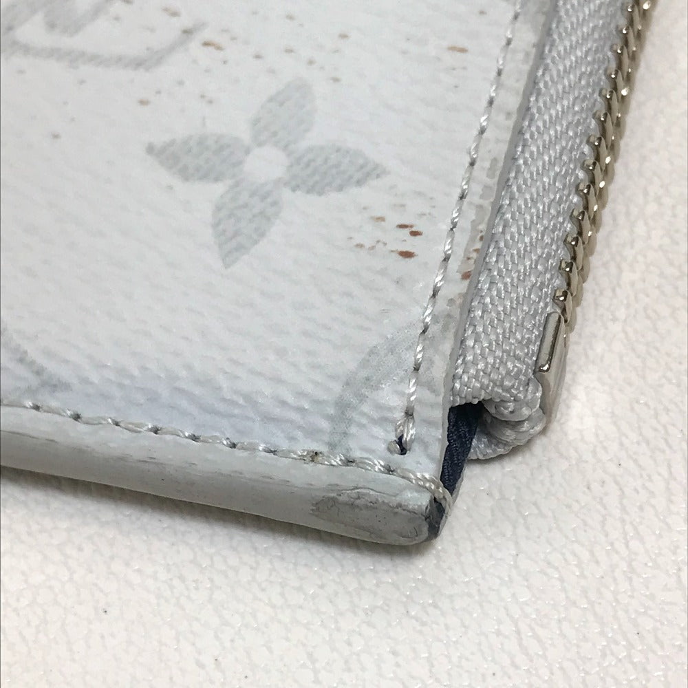 LOUIS VUITTON Clutch bag M61745 Monogram canvas Gray x red x navy Monogram white Pochette Jules PM