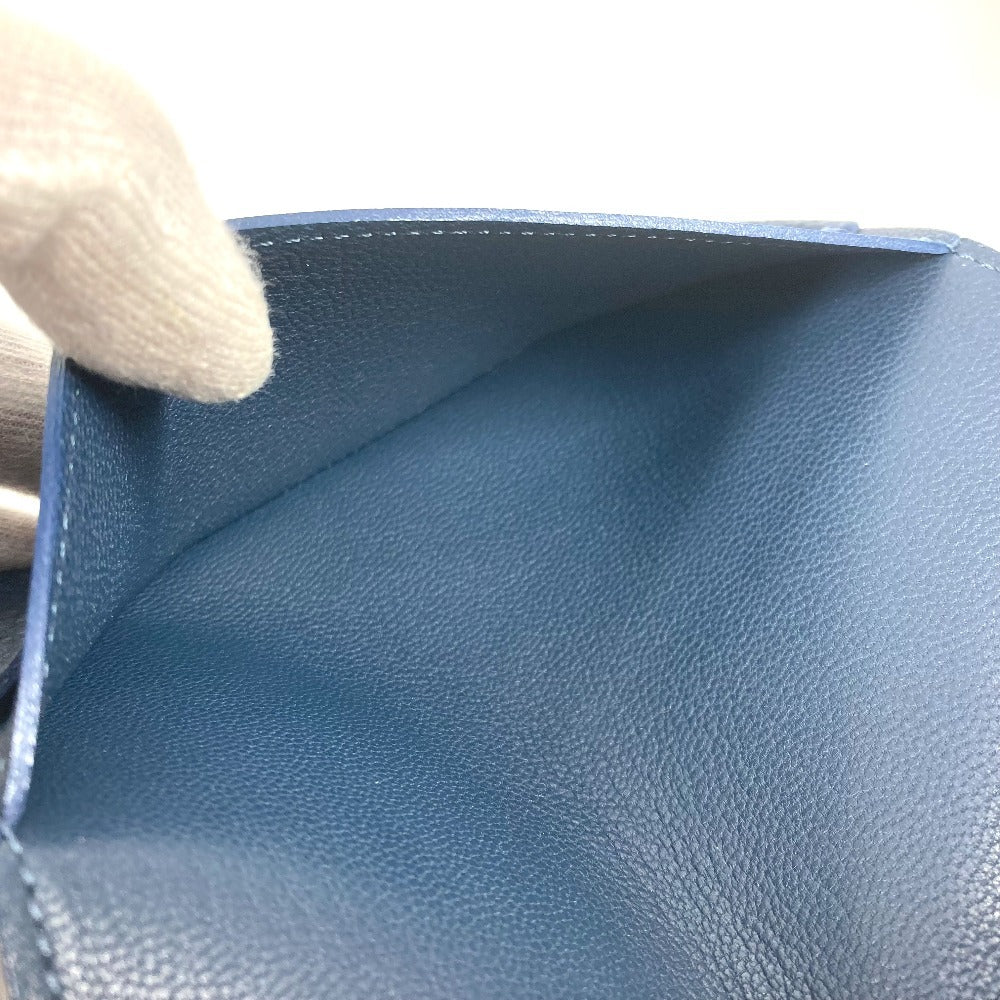 LOUIS VUITTON Note cover leather Navy Books Notepads logo