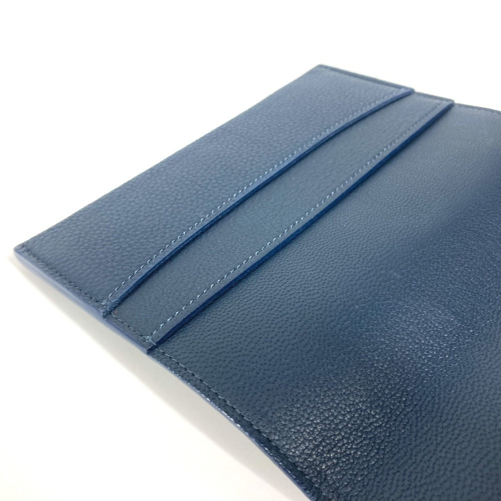 LOUIS VUITTON Note cover leather Navy Books Notepads logo
