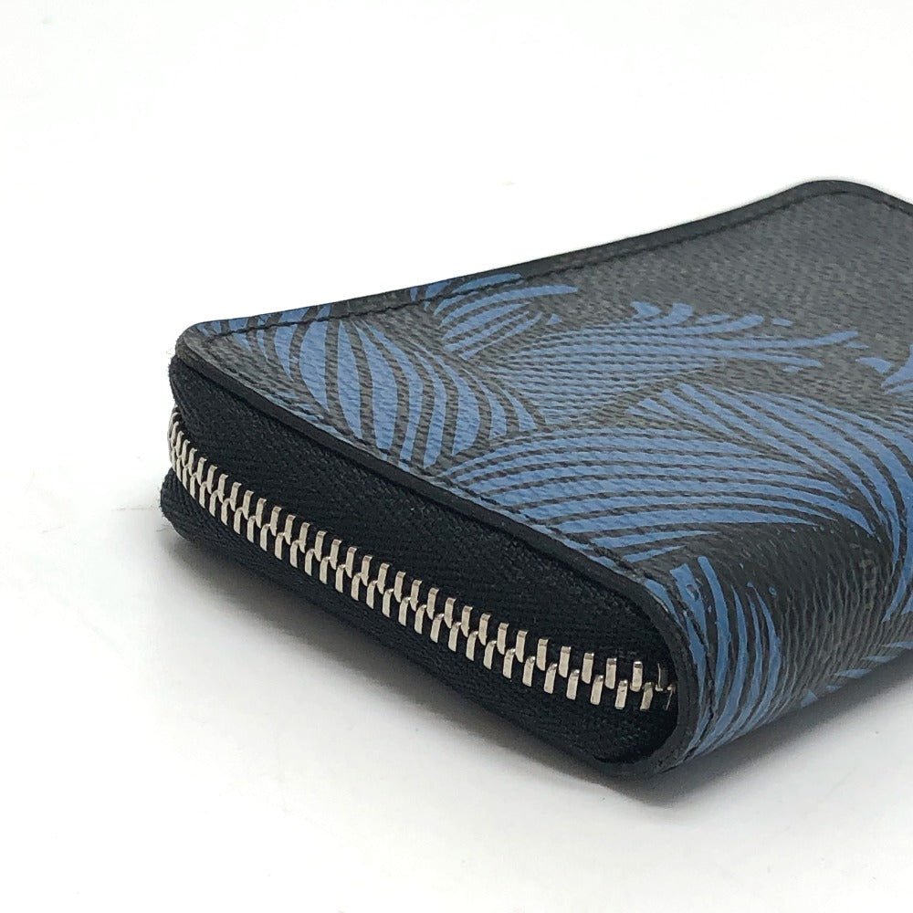LOUIS VUITTON Coin case N41687 Damier Grafitto Canvas black Damier Grafitte Christopher Nemeth Zippy