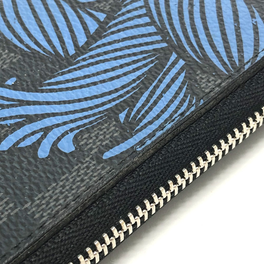 LOUIS VUITTON Coin case N41687 Damier Grafitto Canvas black Damier Grafitte Christopher Nemeth Zippy