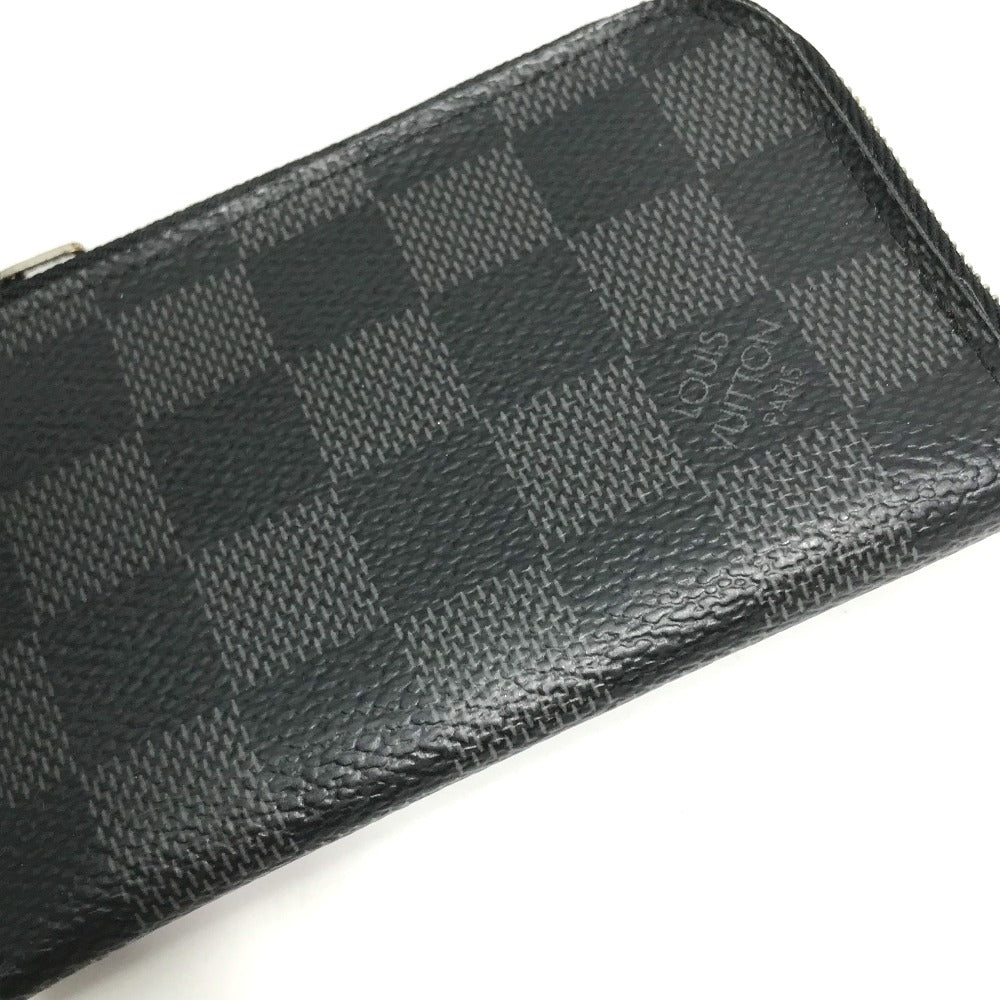 LOUIS VUITTON Coin case N61237 Damier Grafitto Canvas black Damier Grafitte Porto Monnaie