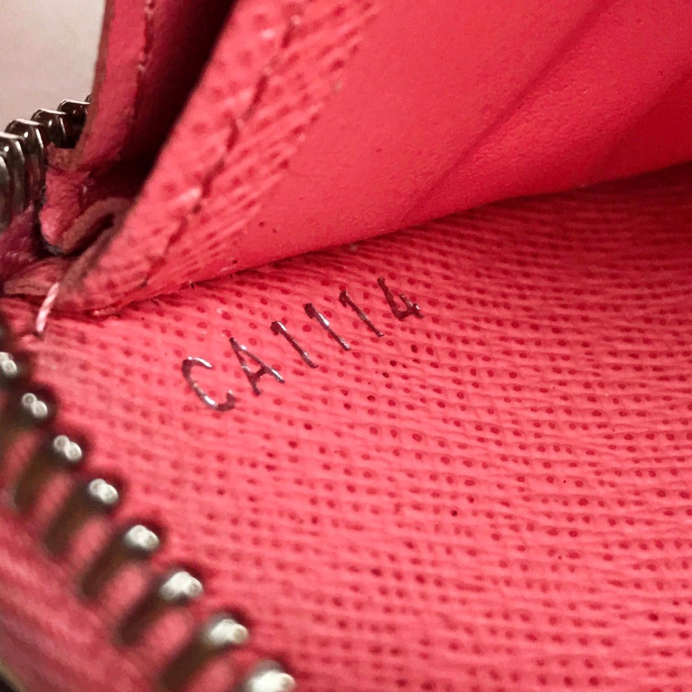 LOUIS VUITTON Long Wallet Purse M60663 Epi Leather Pink type Epi Zippy wallet