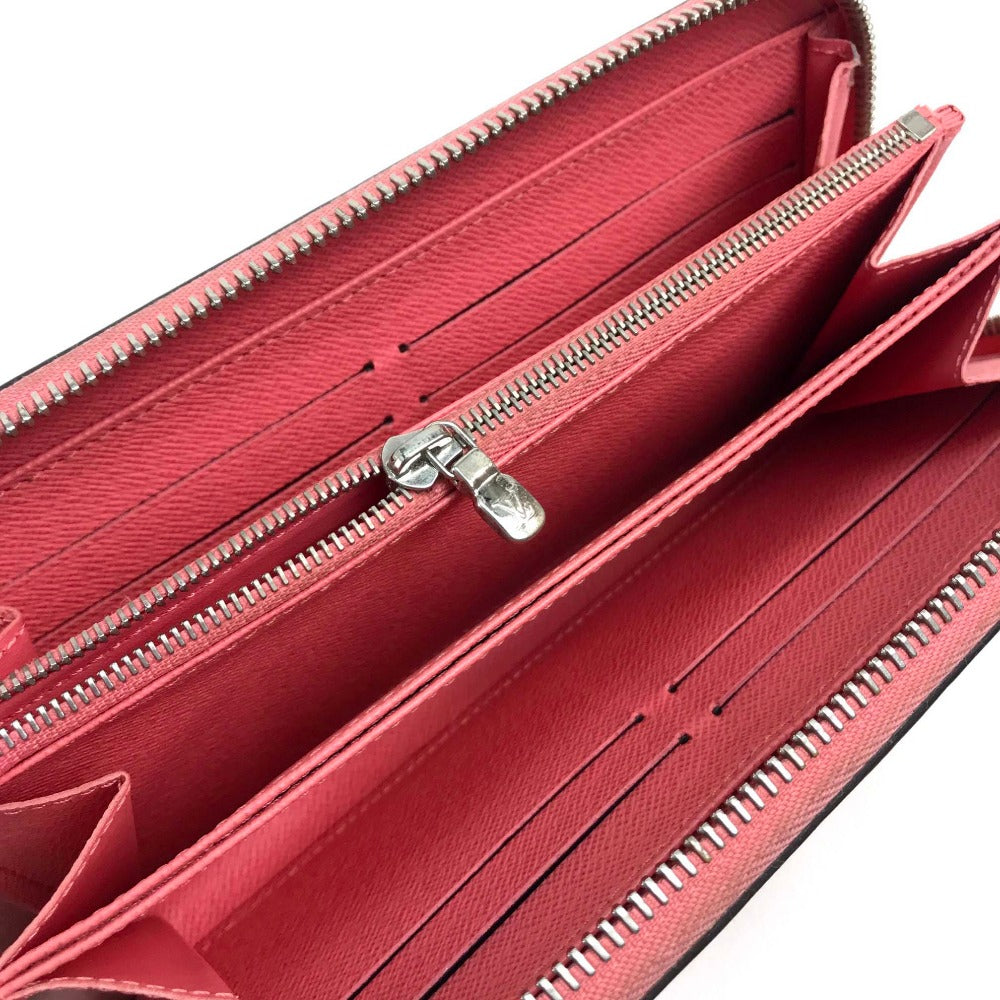 LOUIS VUITTON Long Wallet Purse M60663 Epi Leather Pink type Epi Zippy wallet Women Used Authentic