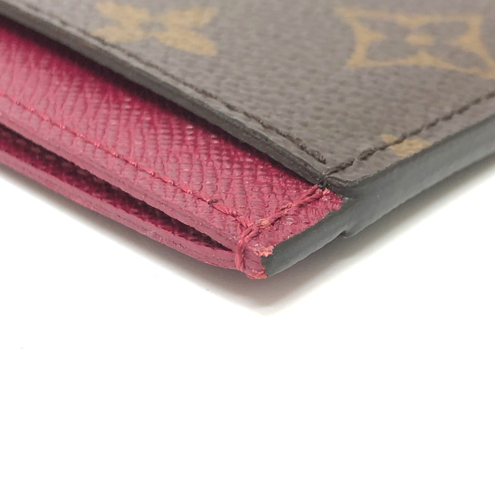 LOUIS VUITTON Card Case M60703 Monogram canvas Brown Monogram Porto cult · Simple