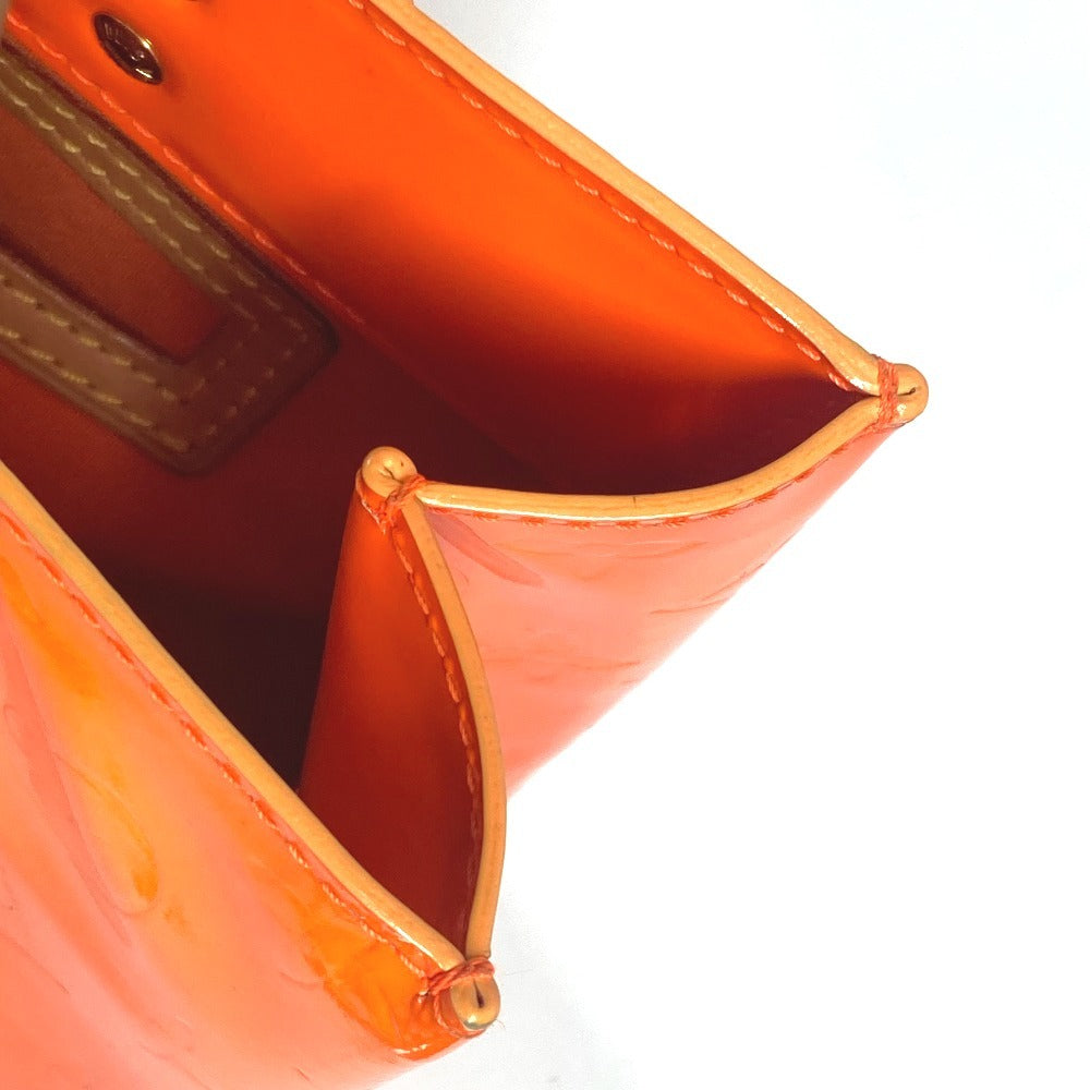 LOUIS VUITTON Tote Bag M91905 Monogram Vernis Orange Monogram Vernis Fluo Lead PM