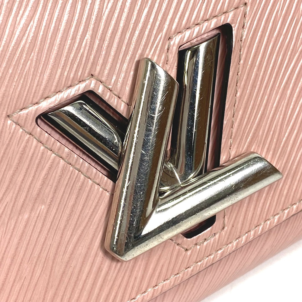 LOUIS VUITTON Long Wallet Purse M61178 Epi Leather pink Epi Portefeuille twist Women Used Authentic