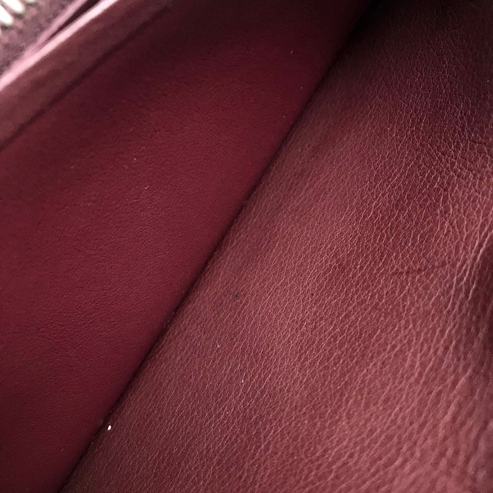 LOUIS VUITTON Long Wallet Purse Taurillon Clemence Leather Bordeauxtype Portefeuille Blaza mens Used Authentic
