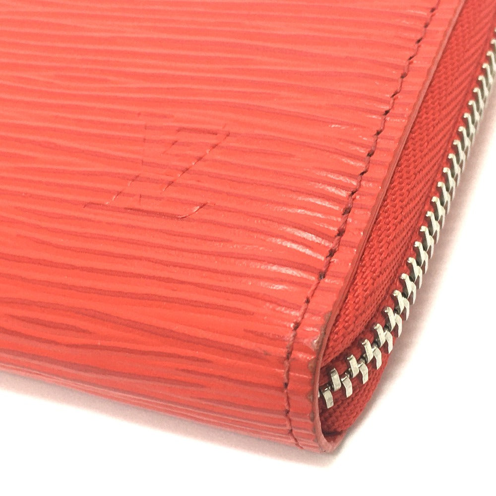 LOUIS VUITTON Long Wallet Purse M60913 Epi Leather Coklico Epi Portefeuille Clemence