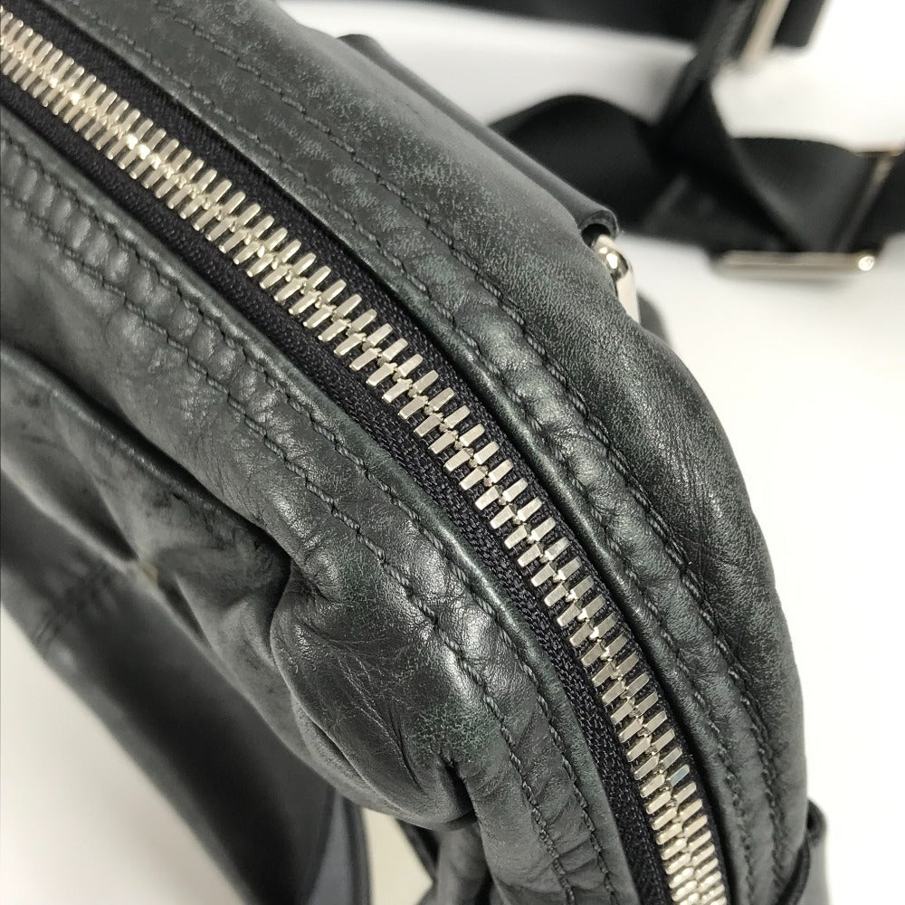 LOUIS VUITTON Sling bag M50445 leather gray V line Fast