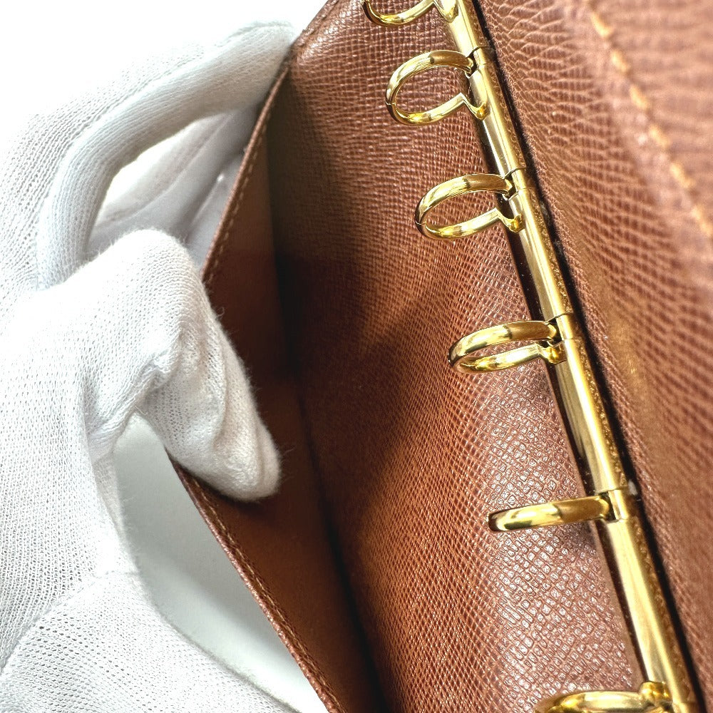 LOUIS VUITTON Notebook cover R20011 Monogram canvas Brown Monogram Panda Takashi Murakami Agenda PM