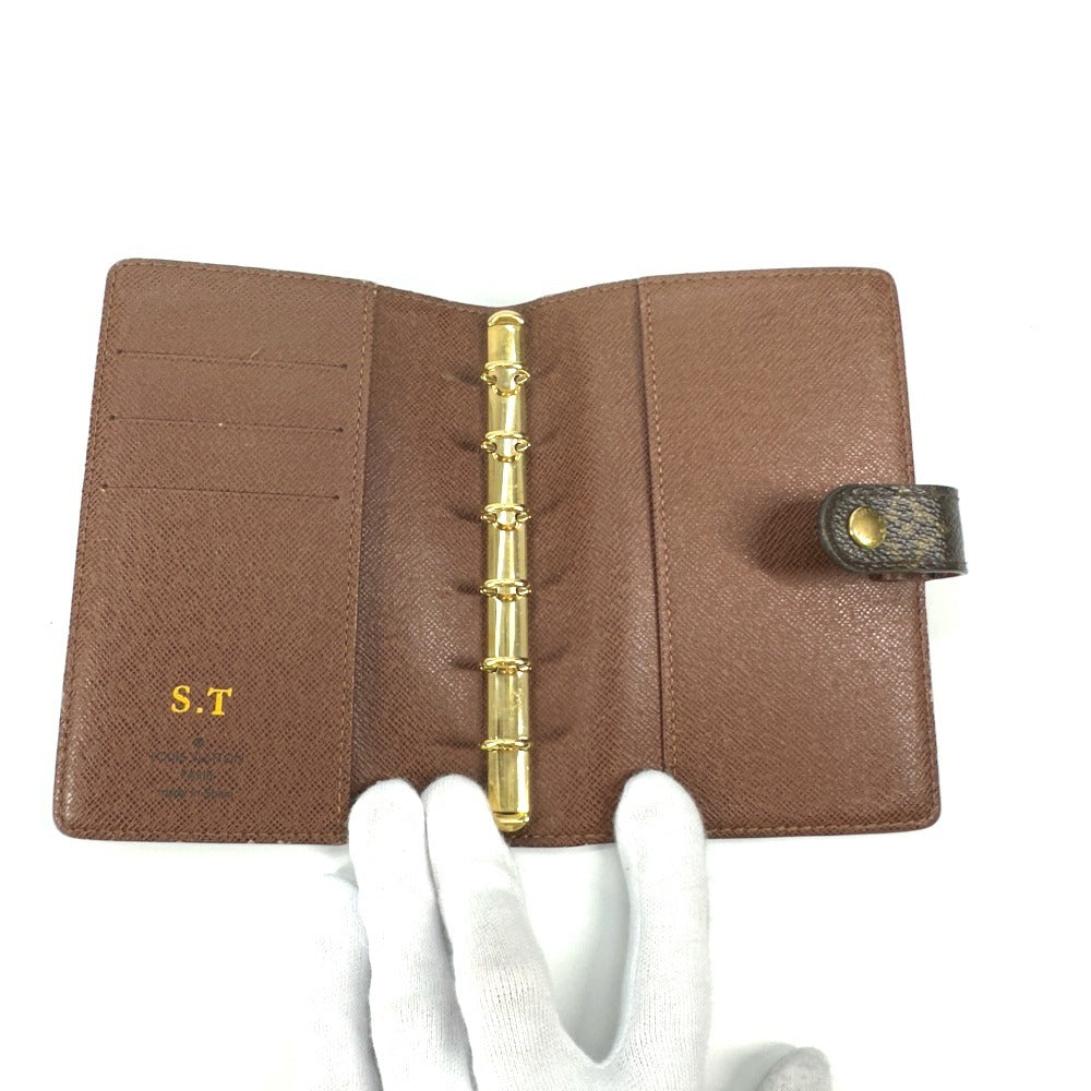 LOUIS VUITTON Notebook cover R20011 Monogram canvas Brown Monogram Panda Takashi Murakami Agenda PM