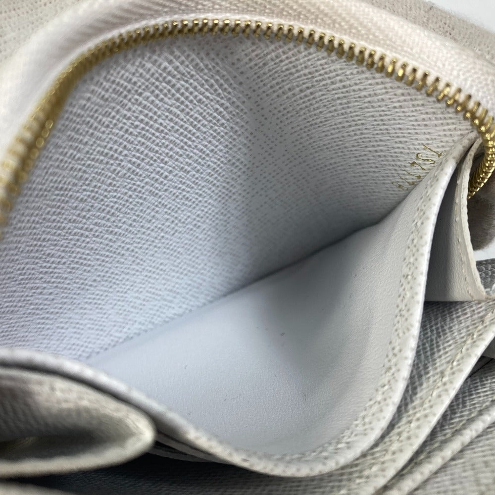 LOUIS VUITTON Coin case M63994 Epi Leather white epi love lock Zip around purse