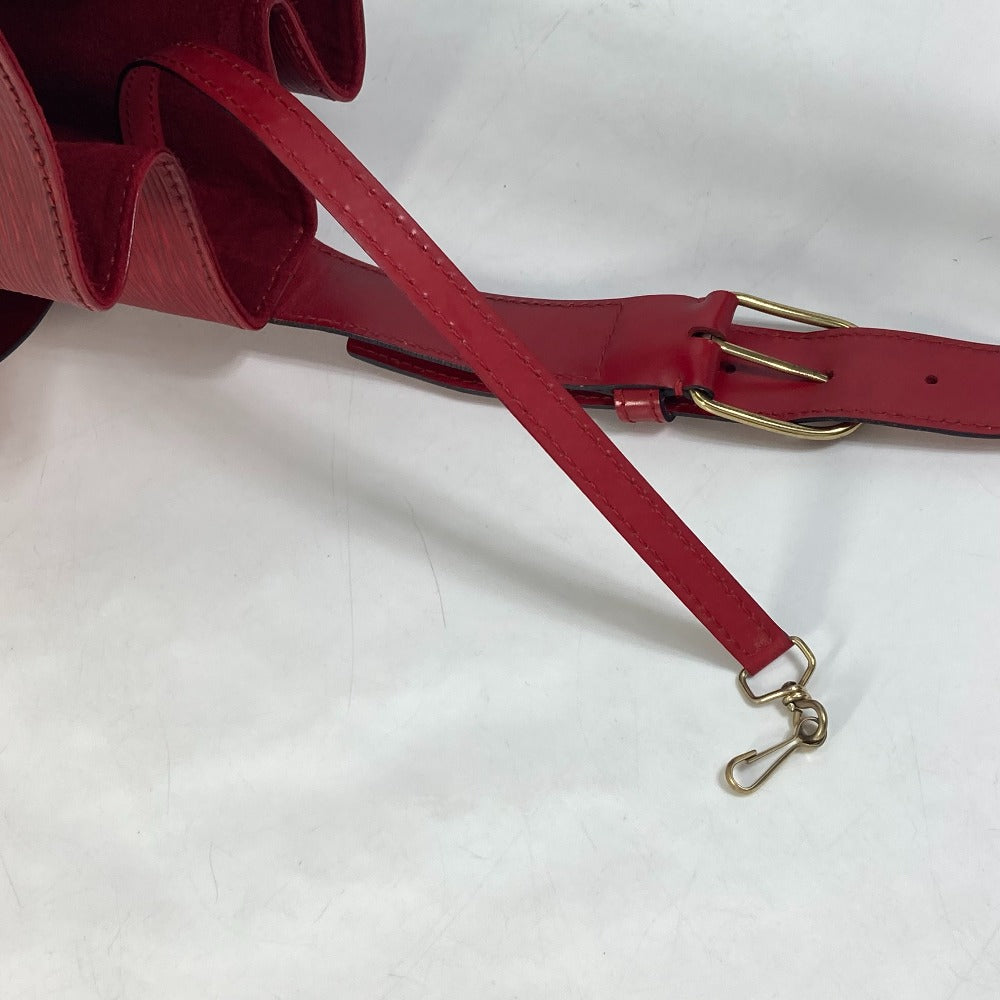 LOUIS VUITTON Shoulder Bag M80193 Epi Leather Red Epi Sack de Paul