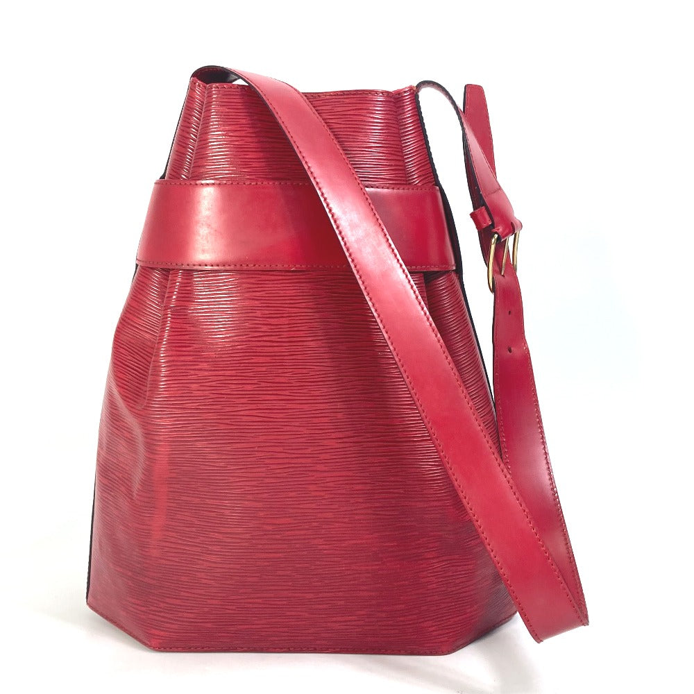 LOUIS VUITTON Shoulder Bag M80193 Epi Leather Red Epi Sack de Paul