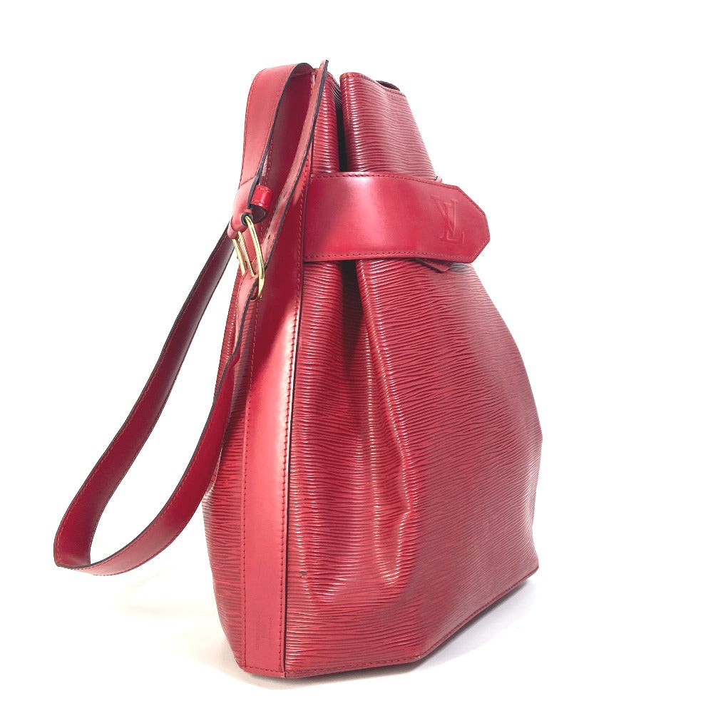 LOUIS VUITTON Shoulder Bag M80193 Epi Leather Red Epi Sack de Paul