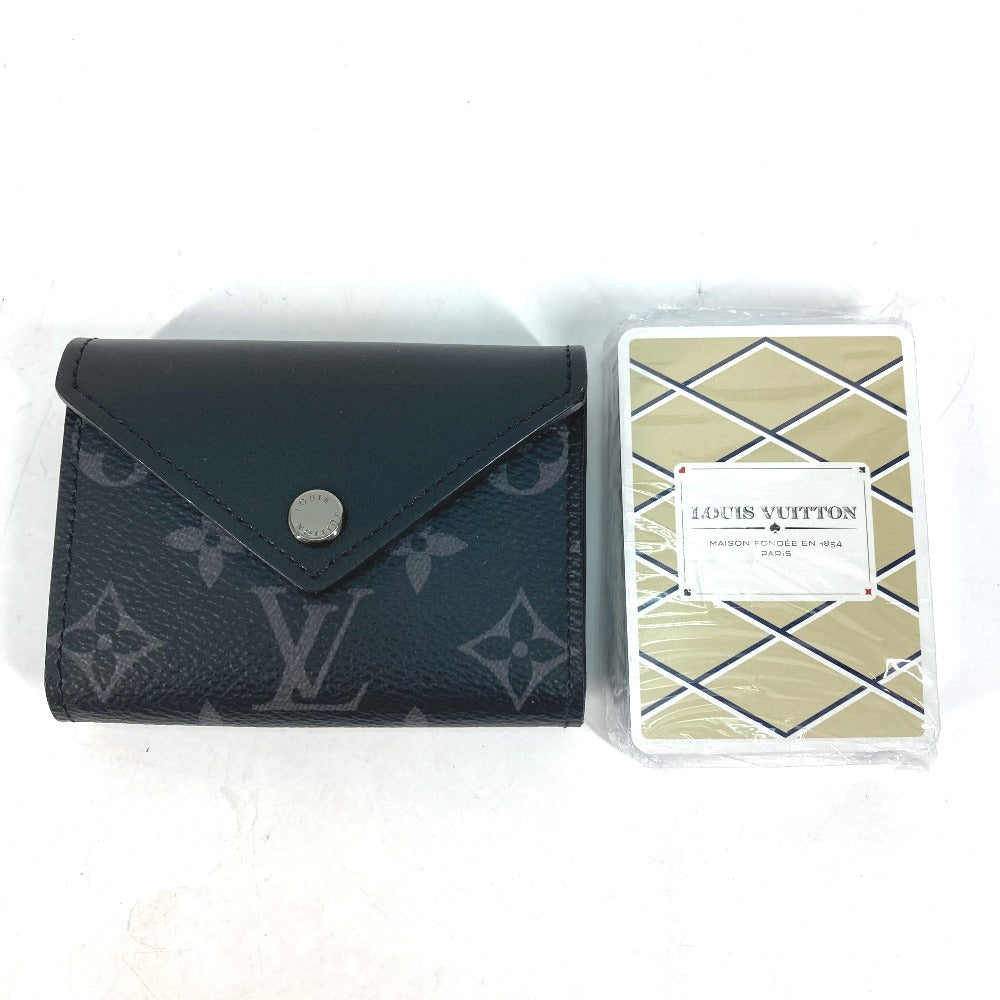 LOUIS VUITTON Card Case GI0198 Monogram Eclipse Canvas black Etui cult arseine mens(Unisex) Used Authentic