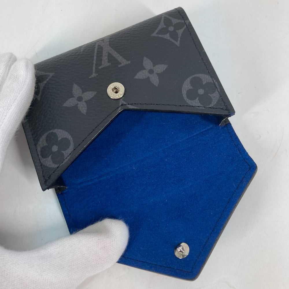 LOUIS VUITTON Card Case GI0198 Monogram Eclipse Canvas black Etui cult arseine mens(Unisex) Used Authentic