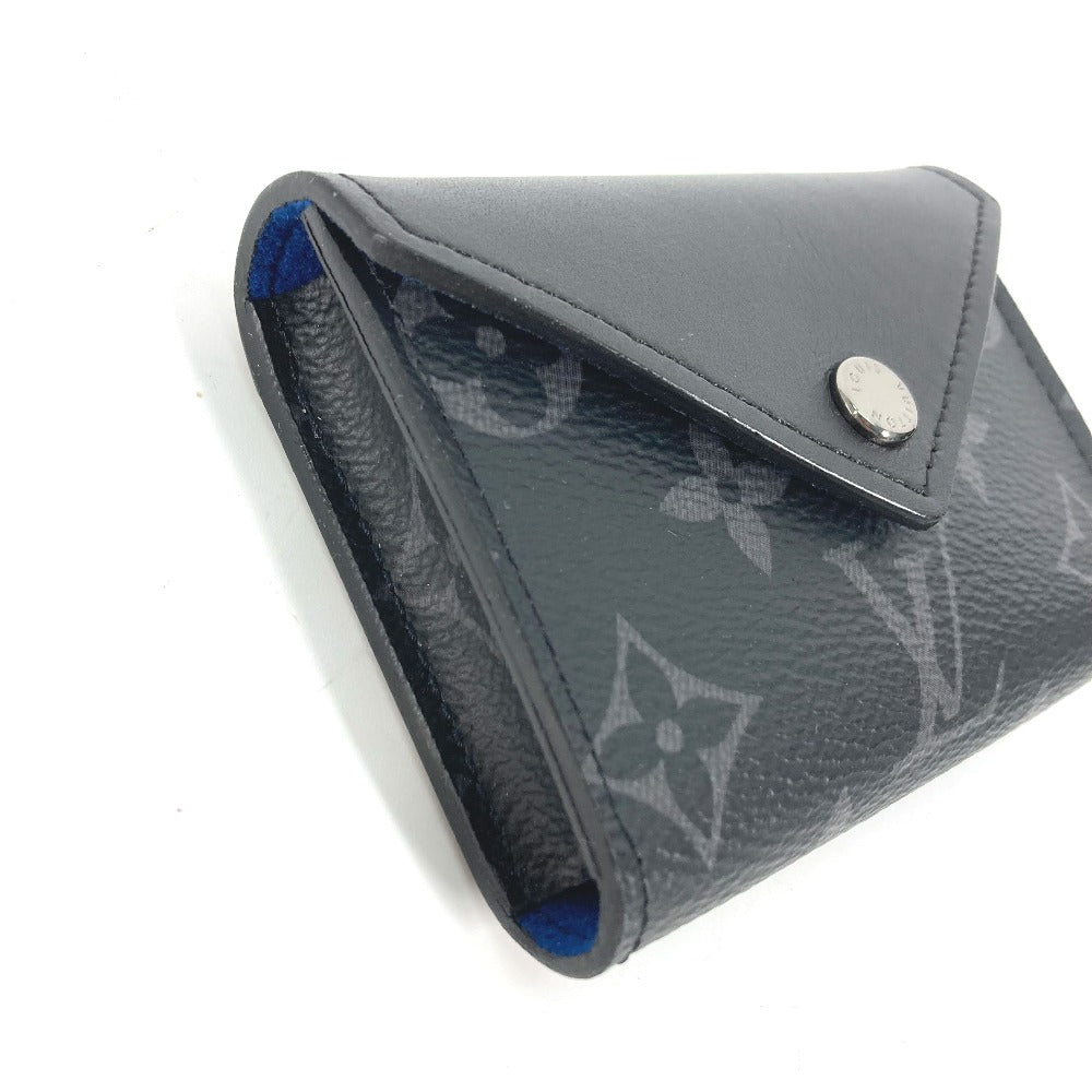 LOUIS VUITTON Card Case GI0198 Monogram Eclipse Canvas black Etui cult arseine mens(Unisex) Used Authentic
