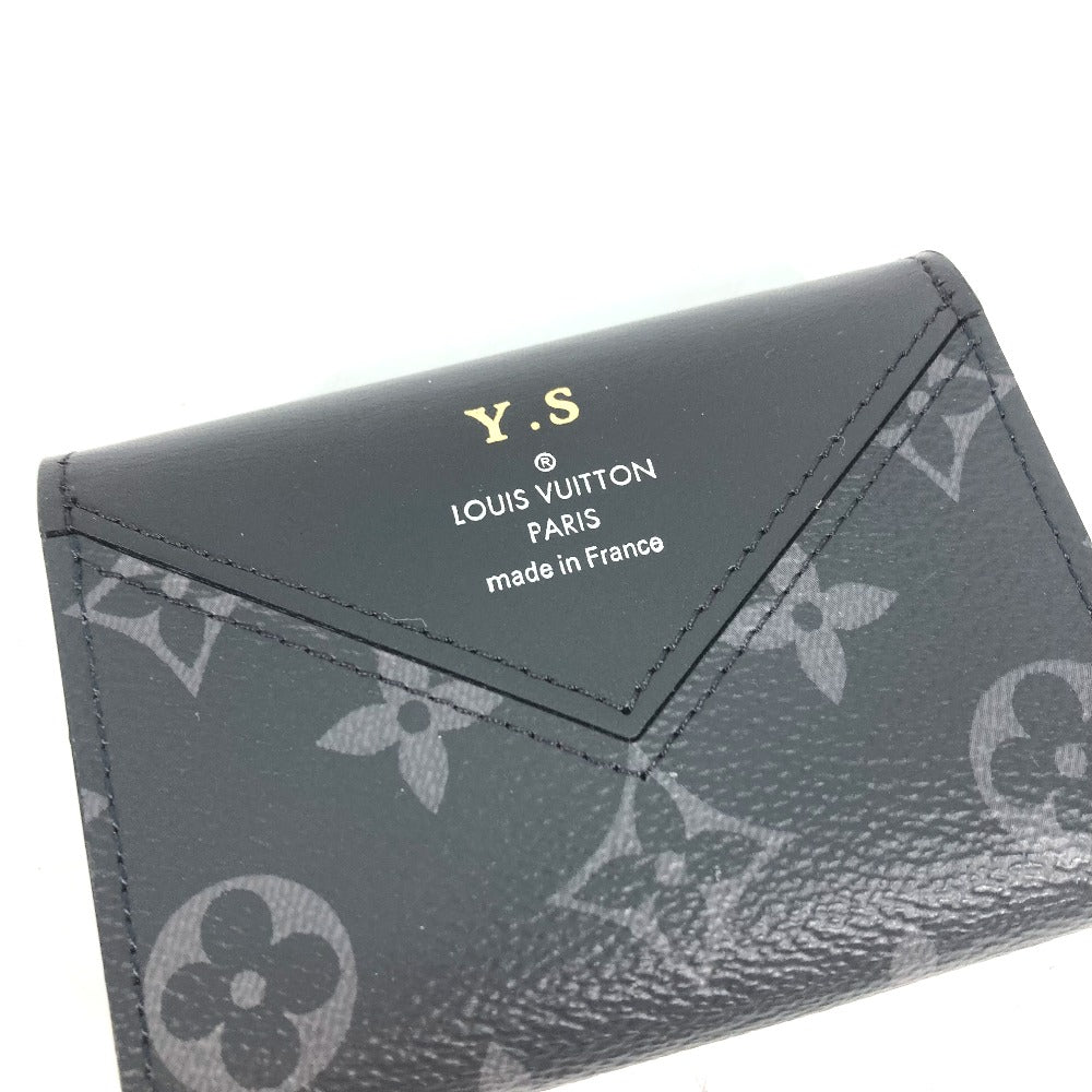 LOUIS VUITTON Card Case GI0198 Monogram Eclipse Canvas black Etui cult arseine mens(Unisex) Used Authentic