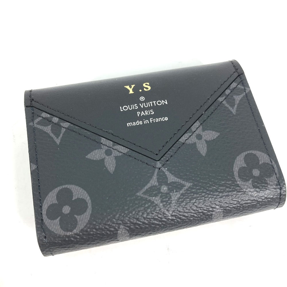 LOUIS VUITTON Card Case GI0198 Monogram Eclipse Canvas black Etui cult arseine mens(Unisex) Used Authentic