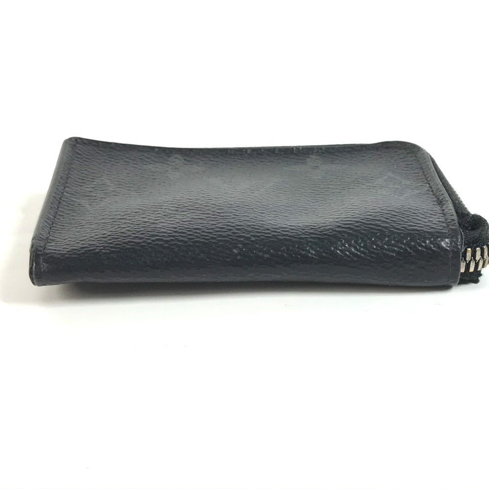LOUIS VUITTON Coin case M63536 Monogram Eclipse Canvas black Monogram Eclipse Portemonejour