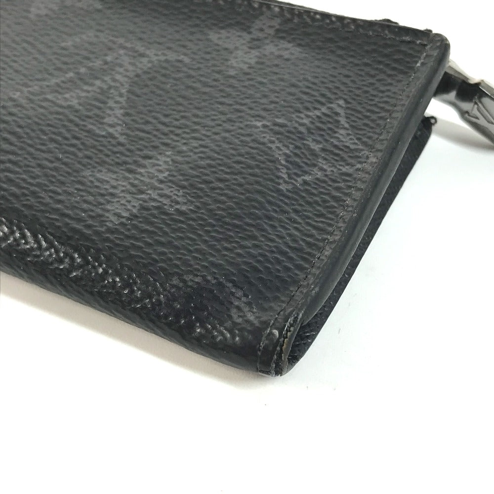 LOUIS VUITTON Coin case M63536 Monogram Eclipse Canvas black Monogram Eclipse Portemonejour