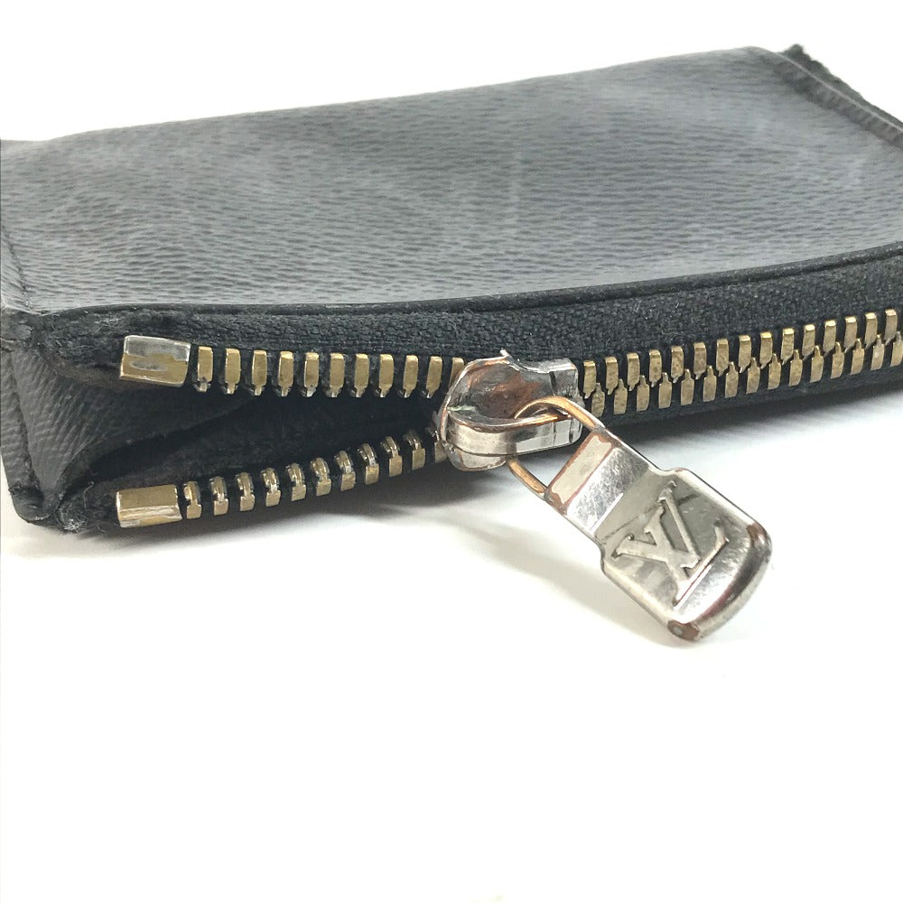 LOUIS VUITTON Coin case M63536 Monogram Eclipse Canvas black Monogram Eclipse Portemonejour